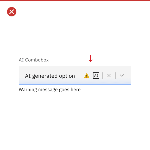 Do not use vertical dividers inconsistently in the same icon set, where some icons have vertical dividers and some do not.